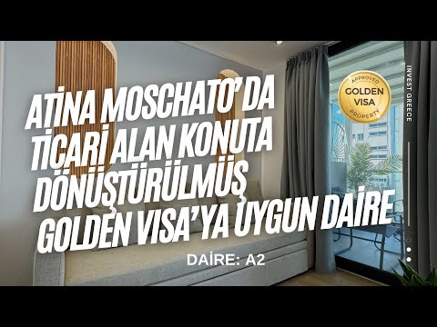 Atina’da €250.000’dan Başlayan Yatırım FırsatI | Moschato, Olimpou Daire A2 | Yunanistan Golden Visa