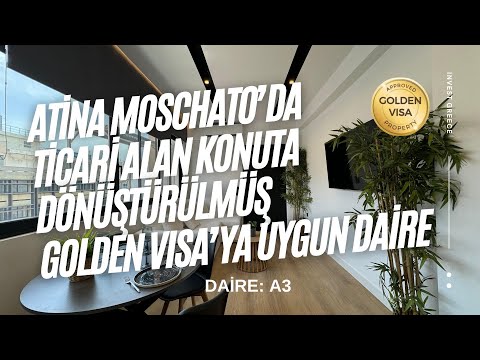 Atina Moschato Olimpou'da Satılık Golden Visaya Uygun Daire  - A3 | Yunanistan Golden Visa