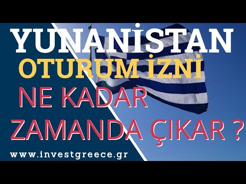 Yunanistan Oturum Izni Ne Kadar Zamanda Çikar ? Yunanistan Altın Vize, Golden Visa Süresi